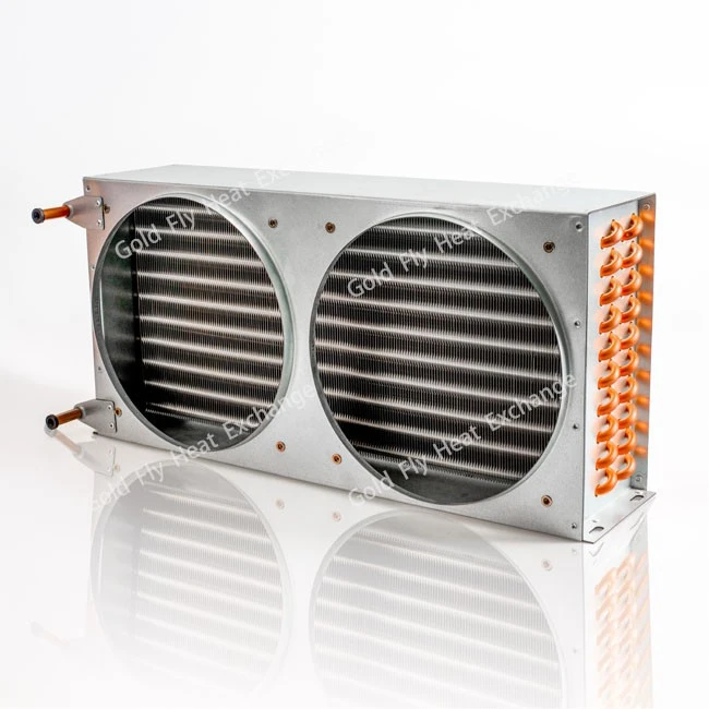 Double-wound Internal Thread Copper Tube Condenser factory